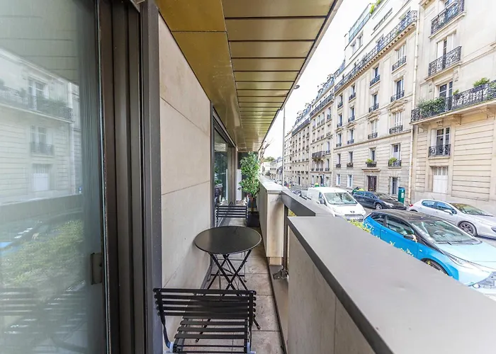 Cosy Apartment Ac Balcony - 1Br-4P - Eiffel Tower
